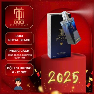 Nước Hoa DOCI , ROYAL BEACH - DOCI PERFUME 25ml , Sang Trọng Nam Tính Cuốn Hút , Nước Hoa Nam Thơm Lâu , Perfume , Vial