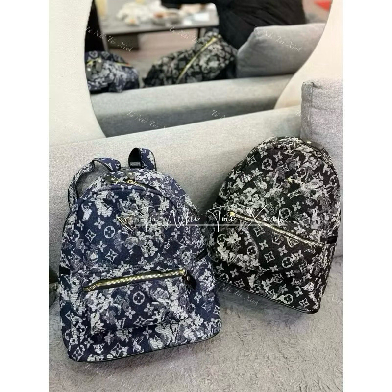 Balo vải đi học đi chơi size 40 đựng vừa sách A4 laptop