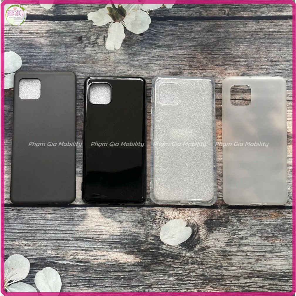 Ốp lưng Sharp Aquos Sense 4/ Sense 5G/ Sense 4 Lite/ Sense4 Basic/ Sense 6 (SH-52B) loại dẻo đen và 