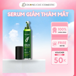 Serum Mắt Green Tea Eye Hỗ Trợ Cải Thiện Quầng Thâm Mắt & Bọng Mắt Daily Effect 25ml DC95