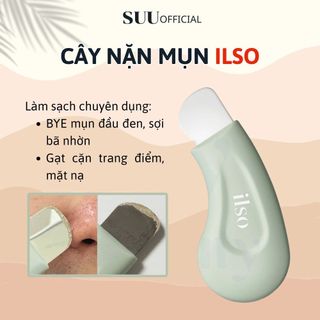  Thanh Gạt Mụn Cây Nặn Mụn ILSO Hàn Quốc Chất Liệu Thép Cao Cấp Tẩy Tế Bào Chết Sợi Bã Nhờn Hiệu Quả 