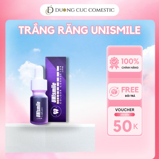  Serum Trắng Răng UNIsmile Cải Thiện Vết Ố Vàng Răng UNIKARE Làm Sạch Mảng Bám 10ml DC97 