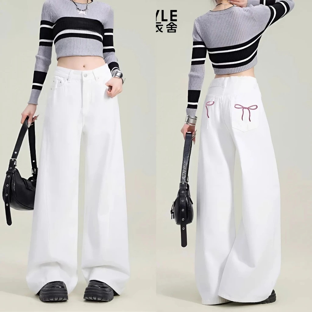 Quần Kaki Nữ Trơn Ống Rộng Dáng Suông Cạp Cao 5 Màu Dễ Phối Đồ Phong Cách Hàn Quốc Đầy Đủ 3 Size S M L | BigBuy360 - bigbuy360.vn