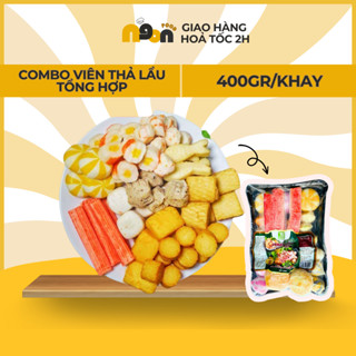  Combo viên thả lẩu 400g tổng hợp Ngon Food - Giao Hàng Hỏa Tốc Tại Hà Nội 