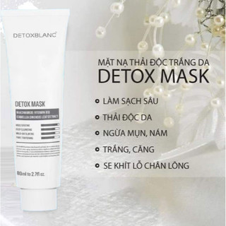 [Chính hãng]Mặt nạ thải độc trắng da Detox blanc(Detox mask 80ml)