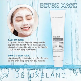 [Chính hãng]Mặt nạ thải độc trắng da Detox blanc(Detox mask 80ml)