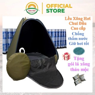 Lều Xông Hơi Ban Mai Cao Cấp - Gấp Gọn Tiện Lợi, Vải Dày VIET SAUNA, Giữ Hơi Tốt, Giải Cảm, Giảm Béo