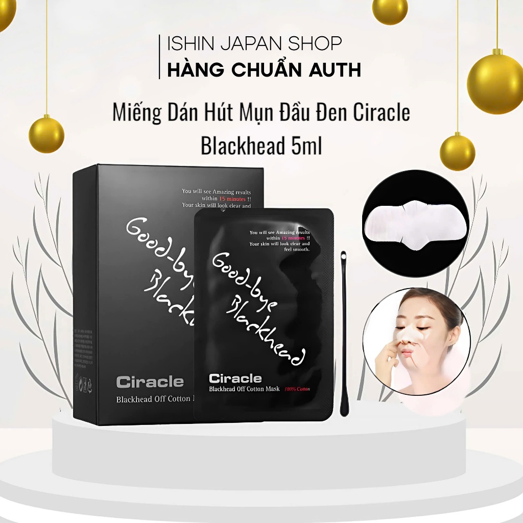 Mặt Nạ Đẩy Mụn Đầu Đen Ciracle Goodbye Blackhead 5ml