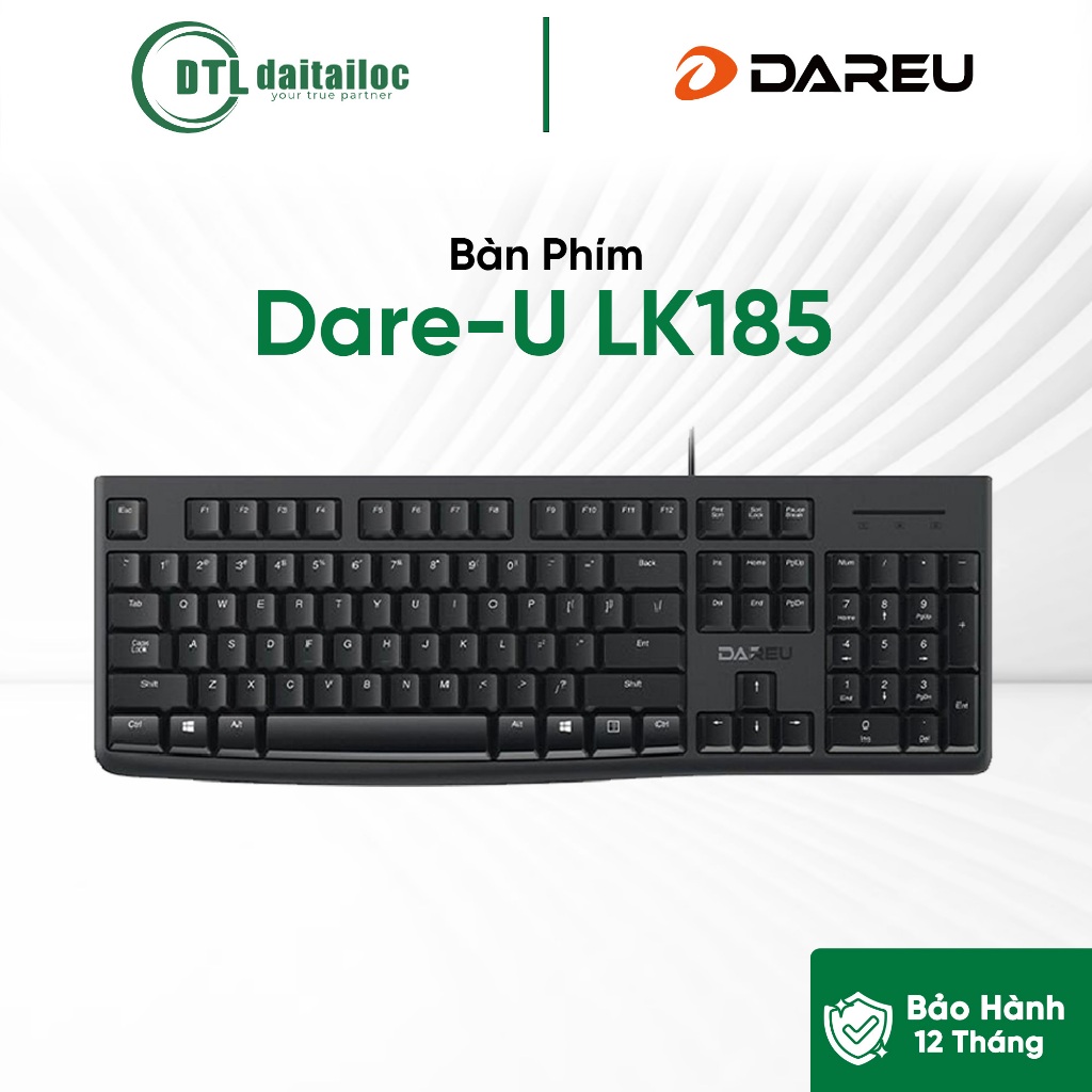 Bàn Phím Dare-U LK185 - Hàng Chính Hãng