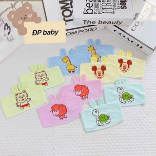 Set 5 Che thóp sơ sinh cotton cho bé sơ sinh ( 5 chiếc)