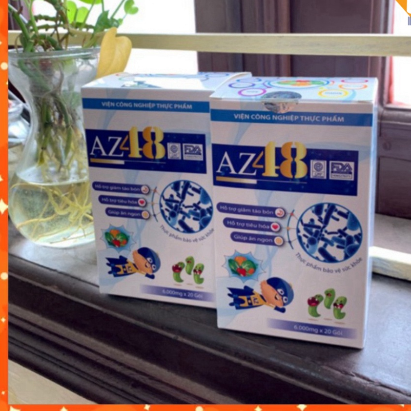Men AZ48 hộp 20 gói cải thiện táo bón sau 48h- bé ăn ngon