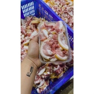Heo rừng lai làm sạch cắt lát sẵn hộp 500g(giao hcm)