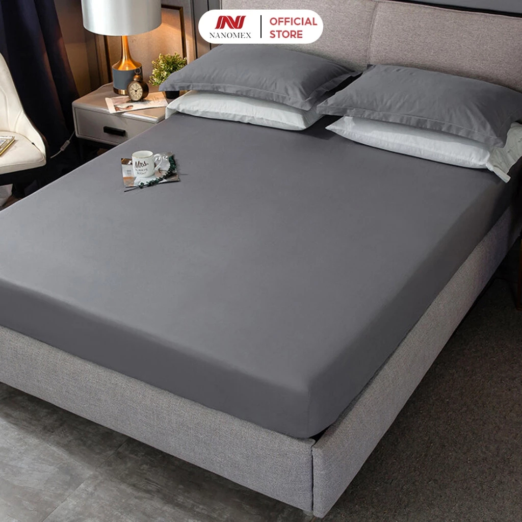 Ga chống thấm cotton phủ TPU kháng nước Nanomex kháng khuẩn không nóng bí, bảo vệ đệm tuyệt đối