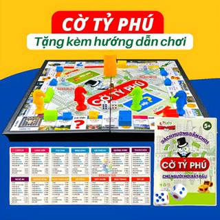 Cờ Tỷ Phú Sato Thử Thách Làm Giàu, Tỉ Phú Monopoly Phiên Bản Các Địa Danh Việt Nam, Bộ Cờ Tỷ Phú Chính Hãng Việt Nam