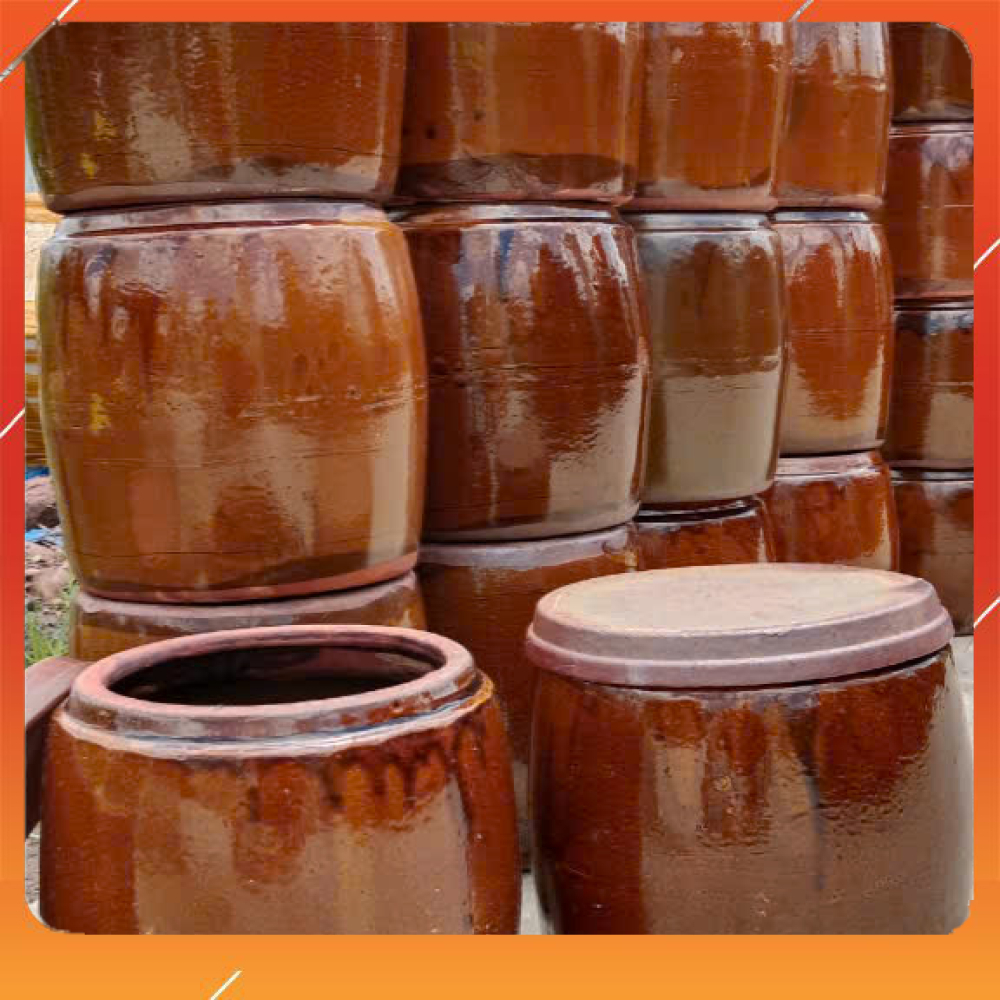 Lu gạo 10L, Khạp làm mắm, lu gạo Nam bộ, khạp đựng nước mưa