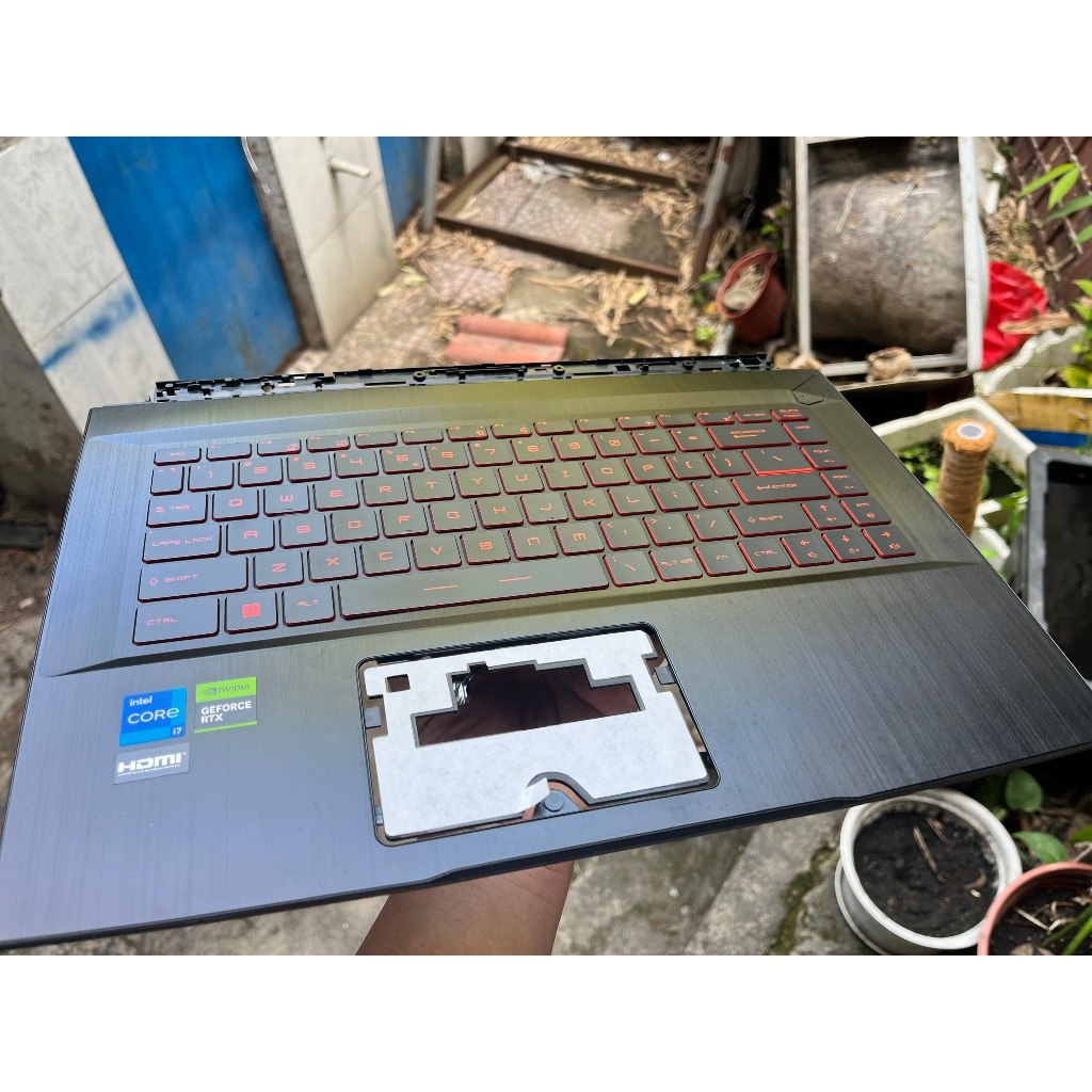 Bán vỏ mặt C phím LED , Laptop MSI Gaming Thin GF63 , hàng cũ zin theo máy chính hãng
