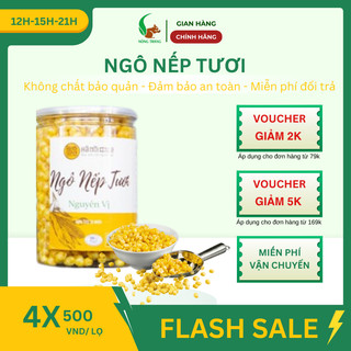 Ngô nếp tươi Hà Nội Xưa 180g lắc giòn thơm ngon đậm đà truyền thống, cay vừa phải, chứng nhận OCCP
