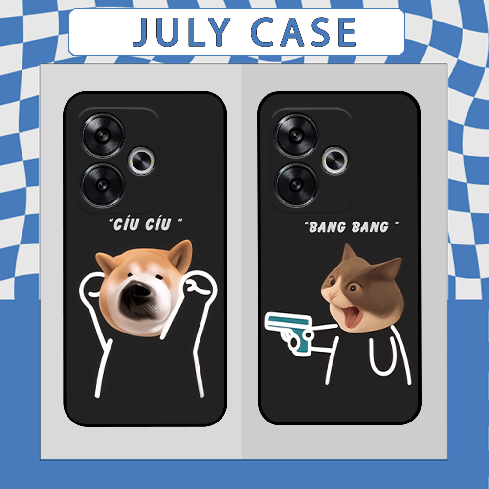 Ốp Lưng Điện Thoại Oppo A5 Pro, Oppo A5x IN HÌNH GẤU CHÓ MÈO BỰA NGỘ NGHĨNH DỄ THƯƠNG