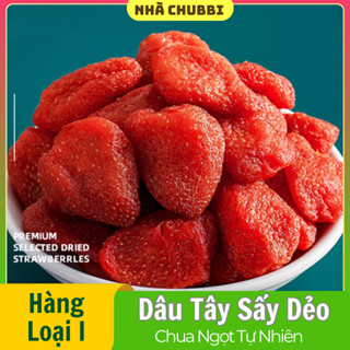 【ĐẶC SẢN Dâu Tươi Sấy Dẻo Hàng Loại 1 Nguyên Trái Ngon Ngọt Tự Nhiên 500G - HÀNG XỊN, HÀNG CAO CẤP