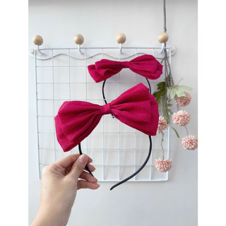 Phụ kiện tóc cho bé gái Annie, cài tóc hình nơ cho bé