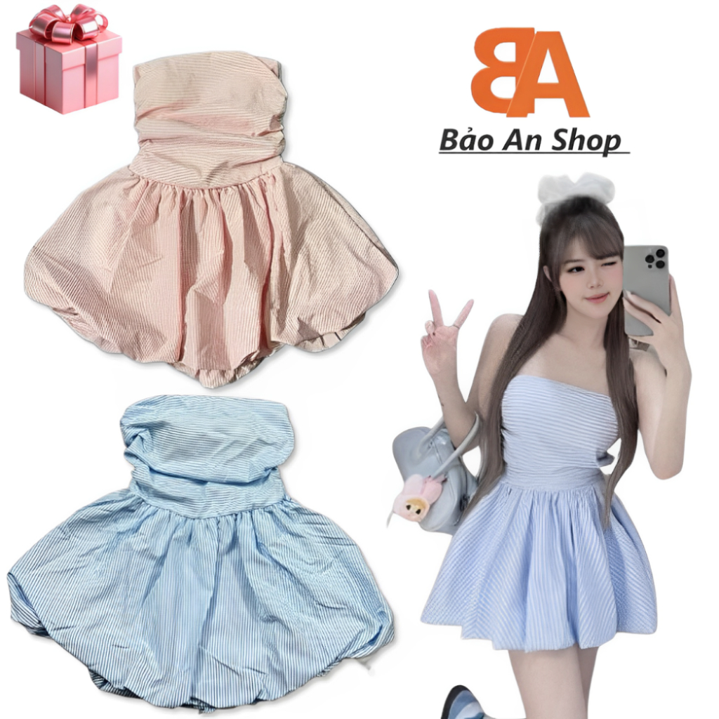 [ Đ-139 ] Đầm ống Cúp Nữ có mút hở lưng chất vải Kate