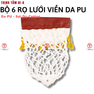 [THỊNH TÂM] Bộ 6 Rọ Lưới Bida Lỗ - Bi-A Pool [ Bộ Rọ Lưới Dù ]