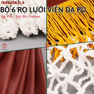[THỊNH TÂM] Bộ 6 Rọ Lưới Bida Lỗ - Bi-A Pool [ Bộ Rọ Lưới Dù ]
