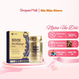 Viên Uống NMN Premium Young Hanmi 40500MG Hàn Quốc Lọ 90 Viên