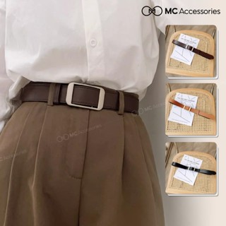  Thắt Lưng Nam Nữ Bản To Ngang 3cm JTL041 Khóa Hợp Kim Cao Cấp MC Accessories Dây Nịt Unisex Da PU Bền Chắc Dài 105cm 