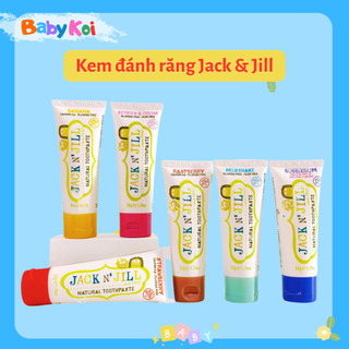 Kem đánh răng trẻ em 100% hữu cơ jack n' jill úc
