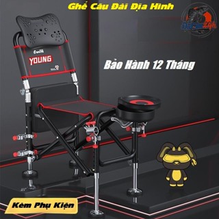 Ghế Câu Đài Lingte, Ghế Câu Mọi Địa Hình Chắc Chắn và Dễ Gấp Gọn, Đủ Phụ Kiện Tiêu Chuẩn