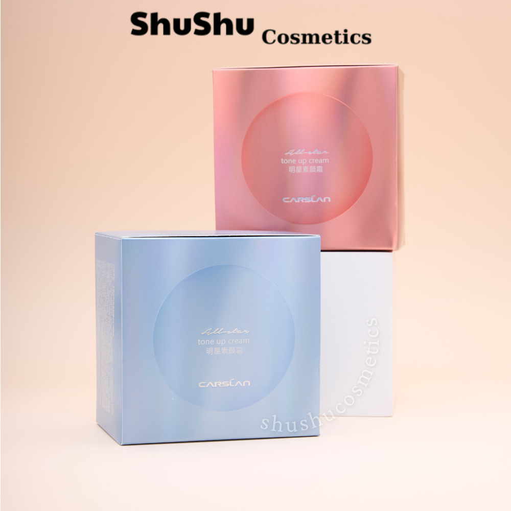 Kem Nâng Tone Da CARSLAN Kem Lười Trang Điểm Kem Lót Che Khuyết Điểm Hiệu Quả 50g SHUSHU COSMETICS