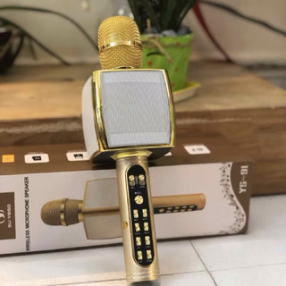 Mic Bluetooth YS-91, kiểu dáng đẹp, míc hát nhẹ, giá mềm