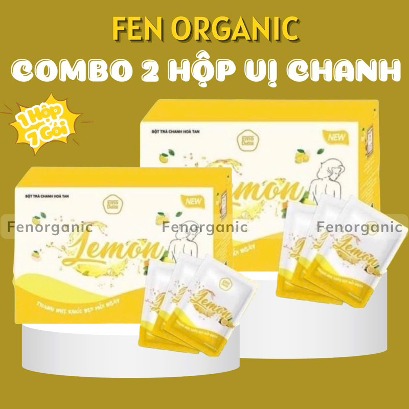 TRÀ GIẢM CÂN EMOSLIM VỊ CHANH - DETOX GIẢM CÂN HIỆU QUẢ