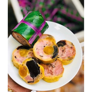CHẢ HOA BẮC THẢO TRỨNG MUỐI. Đòn 500g (giao hỏa tốc)