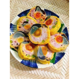 CHẢ HOA BẮC THẢO TRỨNG MUỐI. Đòn 500g (giao hỏa tốc)