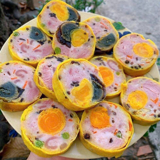 CHẢ HOA BẮC THẢO TRỨNG MUỐI. Đòn 500g (giao hỏa tốc)