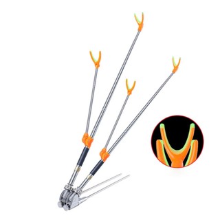  Gác cần câu đôi cắm đất độ dài 2m4 chất liệu inox cao cấp chống gỉ gác cần câu đài chống cần câu cá Đồ Câu Việt Bắc 