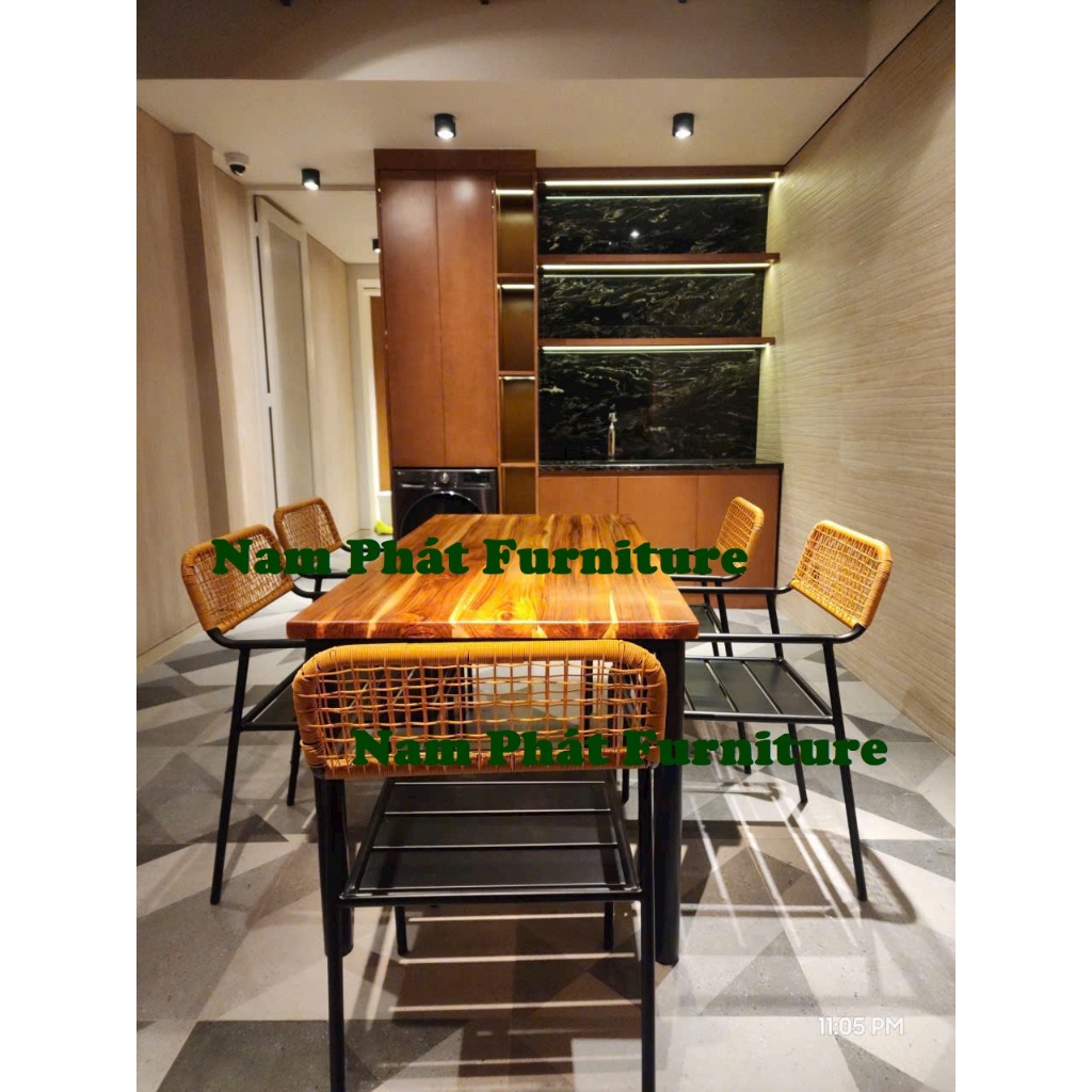 Ghế sắt mặt nệm G3378 ( ghế sắt TAI 03)