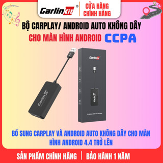[DÙNG CHO MÀN ANDROID] Carlinkit CPC200-CCPA nâng cấp Apple Carplay và Android Auto không dây