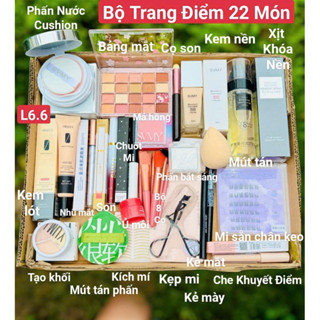 Bộ Trang Điểm Đầy Đủ Đồ Makuep Cho Nữ Mới Tập Trang Điểm Đủ Các Món Kem Nền+ Phấn Phủ + Kem Lót + Bộ 13 Cọ