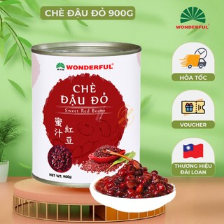 Topping trà sữa, Chè đậu đỏ Wonderful, Trọng lượng 900g
