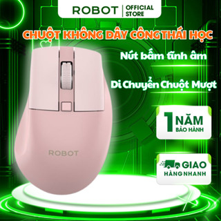  Chuột bluetooth Không Dây 2.4GHz ROBOT M355 Có 3 Mức DPI Di Chuyển Chuột  Mượt 