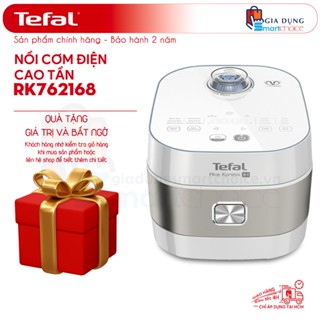 Nồi Cơm Điện Cao Tần Tefal RK762168 - 1200W, 1.5L, Nồi Niêu, 12 Chương Trình, Nấu Siêu Tốc, BH 2 Năm