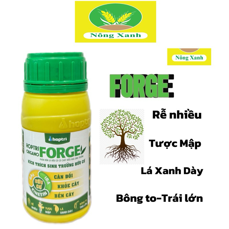 Hợp Trí Organo Forge(250ml) phân bón lá hữu cơ có chất điều hòa sinh trưởng