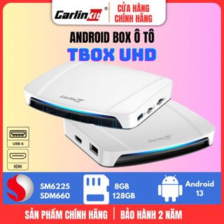 NEW 2024 Android box cho ô tô Carlinkit chip SDM660 8 nhân bổ sung cổng HDMI, USB type A