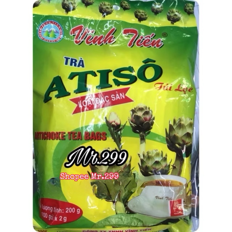 Trà Atiso Vĩnh Tiến 100 gói