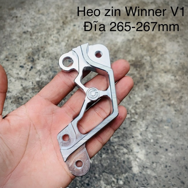[Đĩa 267mm] Pát heo zin Winner CNC