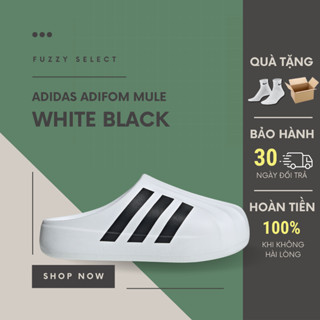 Dép Sục Adidas adiFOM Superstar Mule Core Black White.