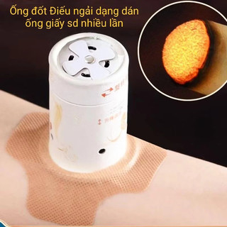 Hộp xông ngải cứu, Điếu ngải dạng dán ống giấy dùng nhiều lần